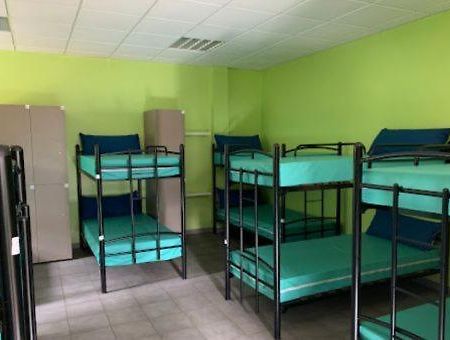 Albergue Santa Ana Mos Cabezal Esterno foto